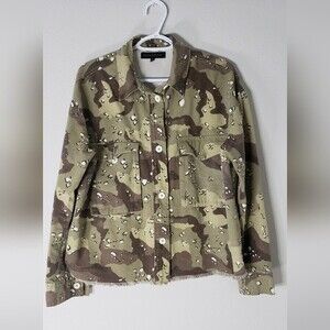 The Vintage Shop Camo Jacket Size M